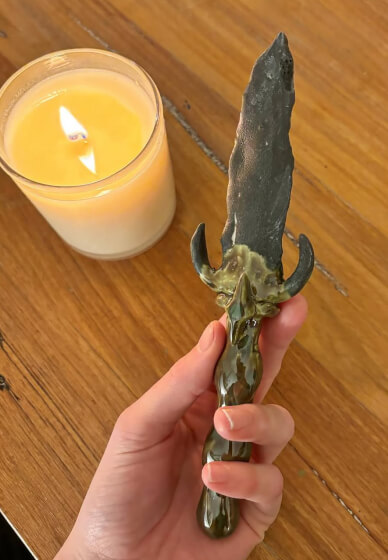 Create a Clay Dagger Workshop