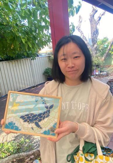 Create a Mosaic Tray Workshop with Optional Resin Finish