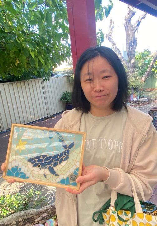 Create a Mosaic Tray Workshop with Optional Resin Finish