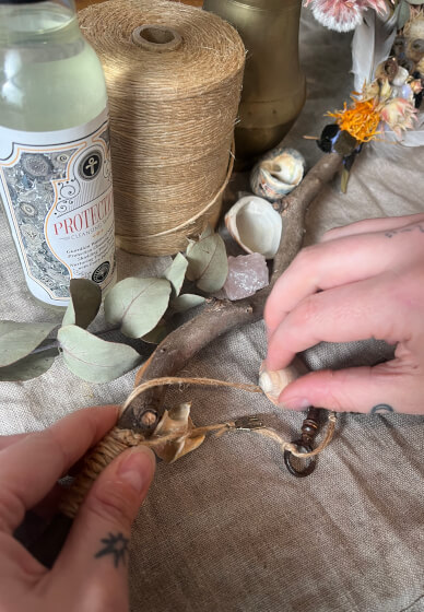 Create a Protection Broom Wall Hanging Workshop