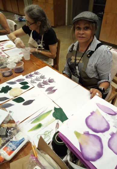 Create a Silk Iris in Japanese Technique Workshop