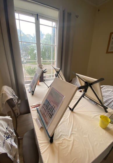 Create and Paint Class: The Stables