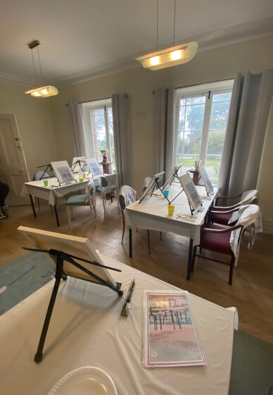 Create and Paint Class: The Stables