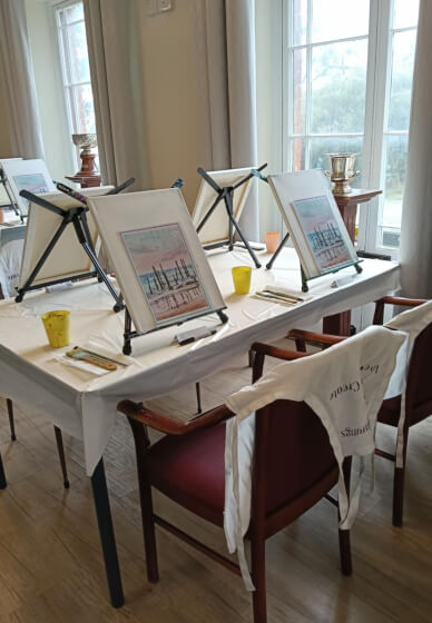 Create and Paint Class: The Stables