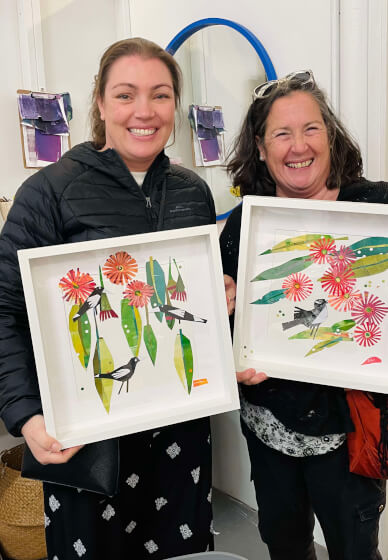 Create N' Sip Collage Art Workshop - 'Togetherness'