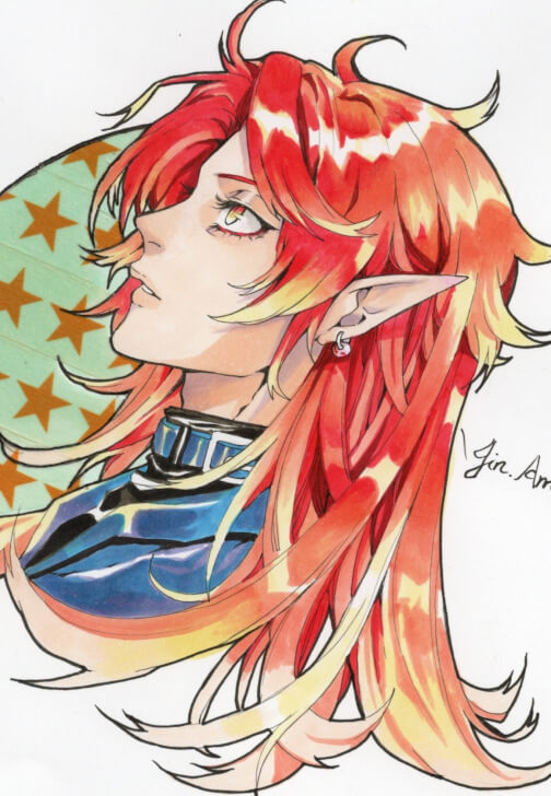Create Your Own Anime Character Class with Markers