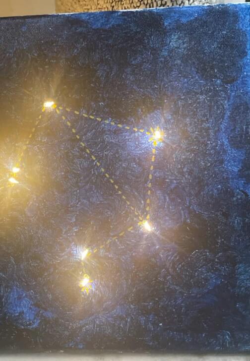 Create Your Own Constellation Canvas Workshop