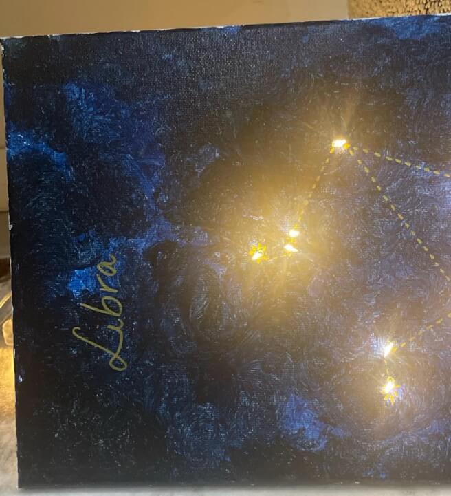 Create Your Own Constellation Canvas Workshop