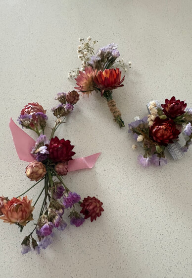 Create Your Own Fresh Flower Accessories Workshop