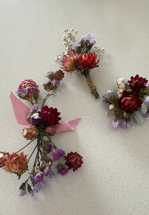 Create Your Own Fresh Flower Accessories Workshop