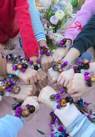 Create Your Own Fresh Flower Accessories Workshop