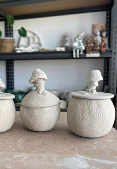 Create Your Own Lidded Porcelain Box Pottery Workshop