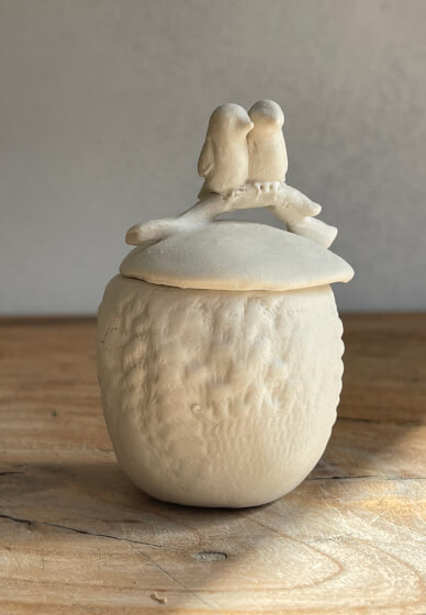 Create Your Own Lidded Porcelain Box Pottery Workshop