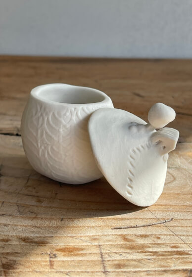 Create Your Own Lidded Porcelain Box Pottery Workshop