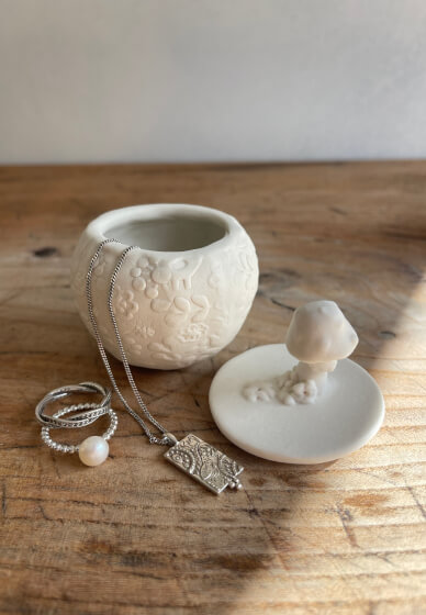 Create Your Own Lidded Porcelain Box Pottery Workshop