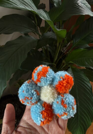 Create Your PomPom Flower Charm Class