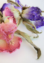 Creating a Silk Iris in Japanese Technique