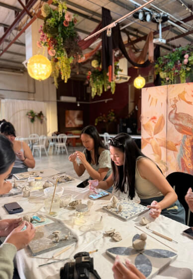 Creative Art Class for Hens Parties