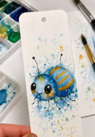 Creative Bookmark Watercolour Painting Workshop