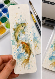 Creative Bookmark Watercolour Painting Workshop
