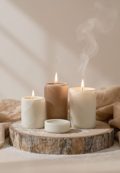 Creative Candle Making Workshop - Using Moulds