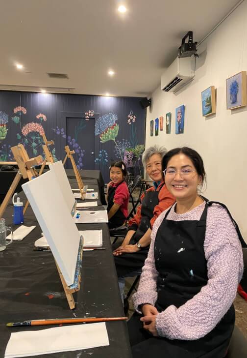 Creative Family Painting Class, After School