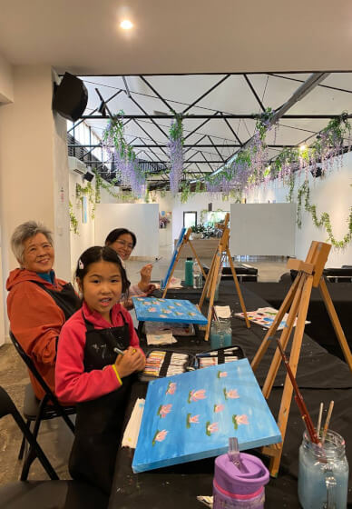 Creative Family Painting Class, After School
