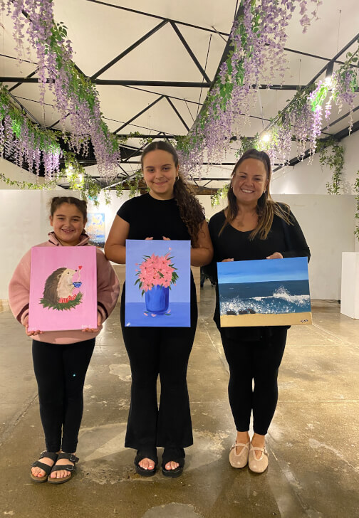 Creative Family Painting Class, After School