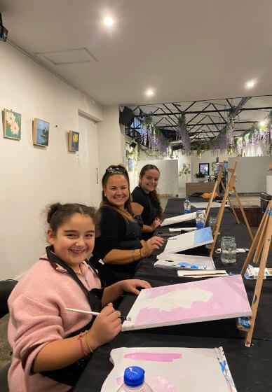 Creative Family Painting Class, After School