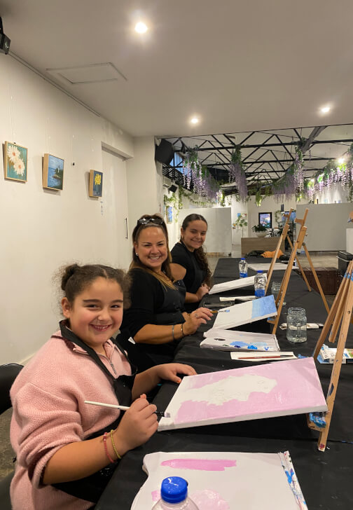 Creative Family Painting Class, After School