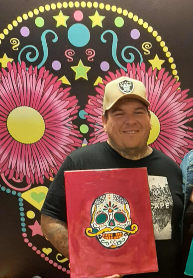 Creative Night Paint and Sip Class