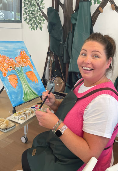 Creative Paint and Sip Workshop