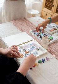 Creative Soul Reset: Chakra Crystal Art Therapy Workshop