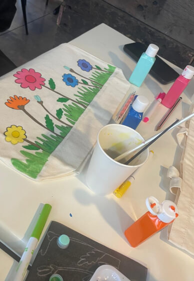 Creative Tote Bag Art Workshop - DIY