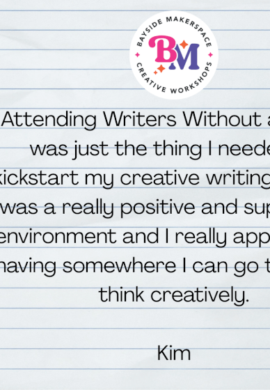 Creative Writing Class: Writers Without a Cause