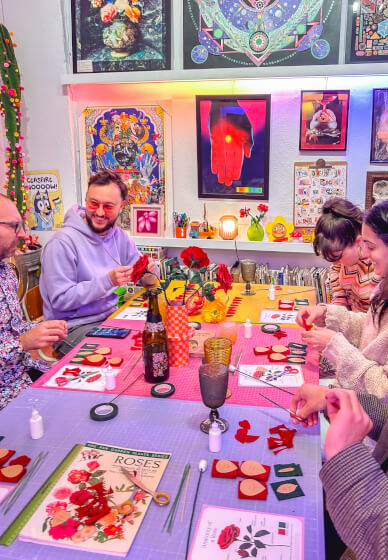 Crepe Paper Poppy Workshop – Make Your Own Flower