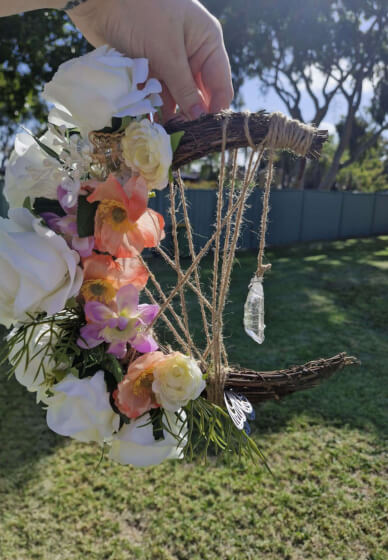 Crescent Moon Floral Décor Workshop