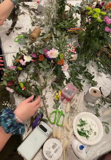 Crescent Moon Floral Décor Workshop