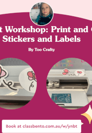 Cricut Print Then Cut Stickers and Labels Class