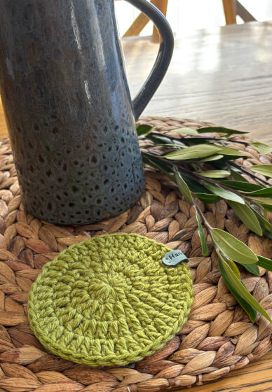 Crochet a Coaster Set: Beginners Crochet Workshop
