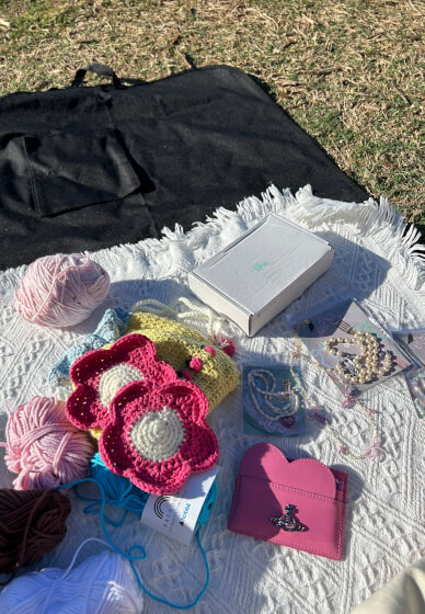 Crochet Flower Coaster Class