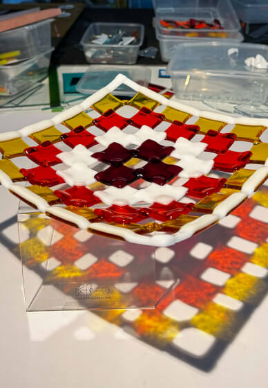 Crochet Inspired 'Granny Square' Dish Making Workshop