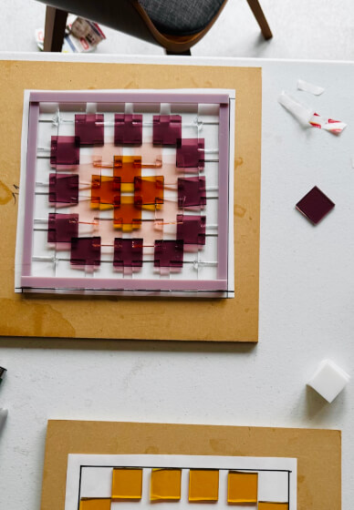 Crochet Inspired 'Granny Square' Dish Making Workshop