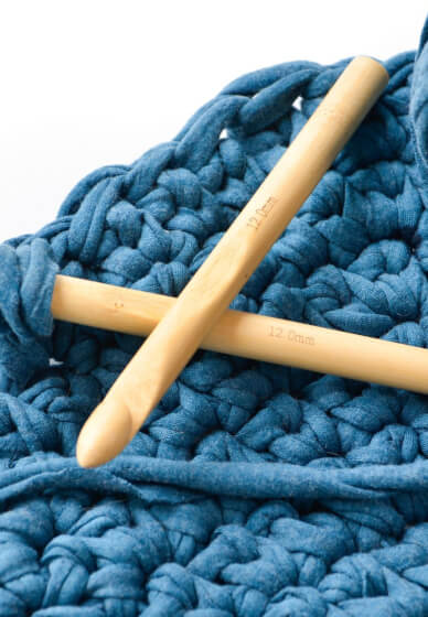 Crochet Small Bag Workshop (Recycled T‑Shirt Yarn)