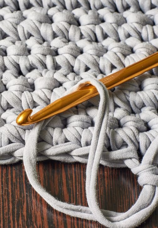 Crochet Small Bag Workshop (Recycled T‑Shirt Yarn)