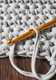 Crochet Small Bag Workshop (Recycled T‑Shirt Yarn)