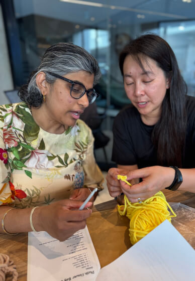 Crochet Workshop for Beginners Using Plush Yarn