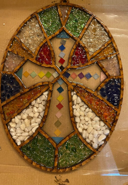 Crushed Glass Suncatcher Workshop