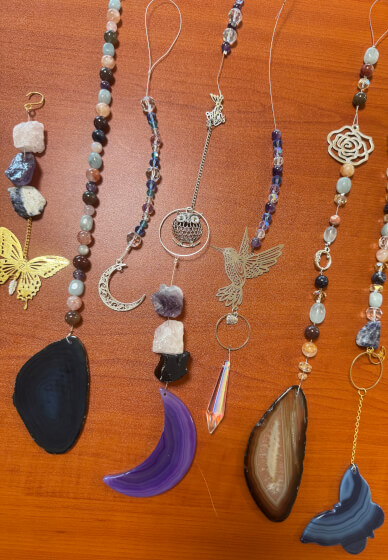 Crystal and Gem Suncatcher Class