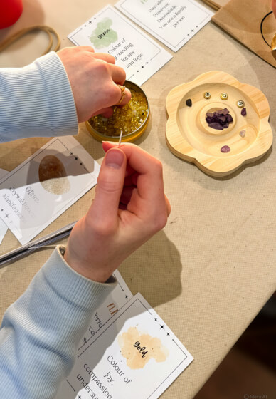 Crystal Aura Bracelet Workshop